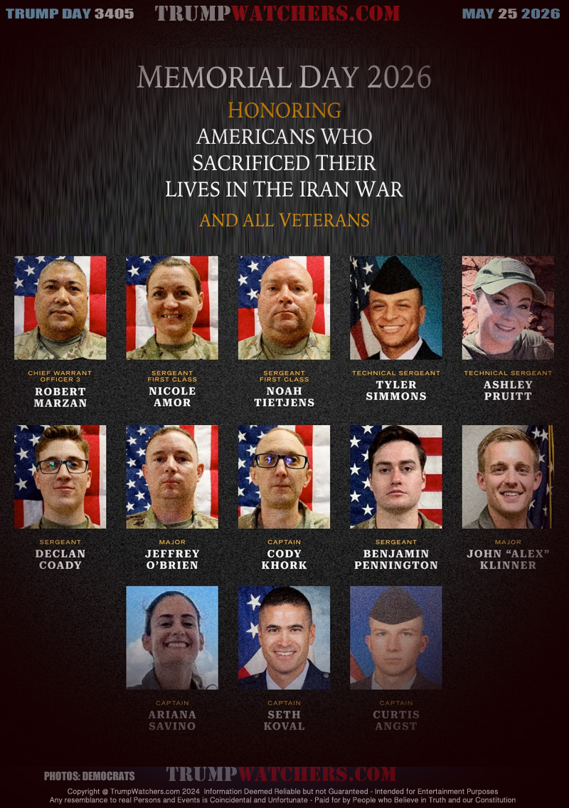 Chief warrant officer 3 ROBERT MARZAN - Sergeant First Class NICOLE AMOR - Sergeant First Class NOAH TIETJENS - Technical Sergeant TYLER SIMMONS - Technical Sergeant ASHLEY PRUITT - Seargant DECLAN COADY - Major JEFFREYY O’BRIEN - Captain CODY KHORK - Sergeant BENJAMIN PENNINGTON - Major JOHN “ALEX” KLINNER - Captain ARIANA SAVINO - Captain SETH KOVAL - Captain CURTIS ANGST
